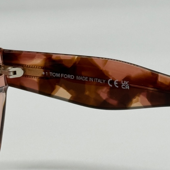 NEW TOM FORD TF940 72G WOMEN PINK SUNGLASSES TOM FORD CARA FT0940/S 72G - Picture 9 of 10